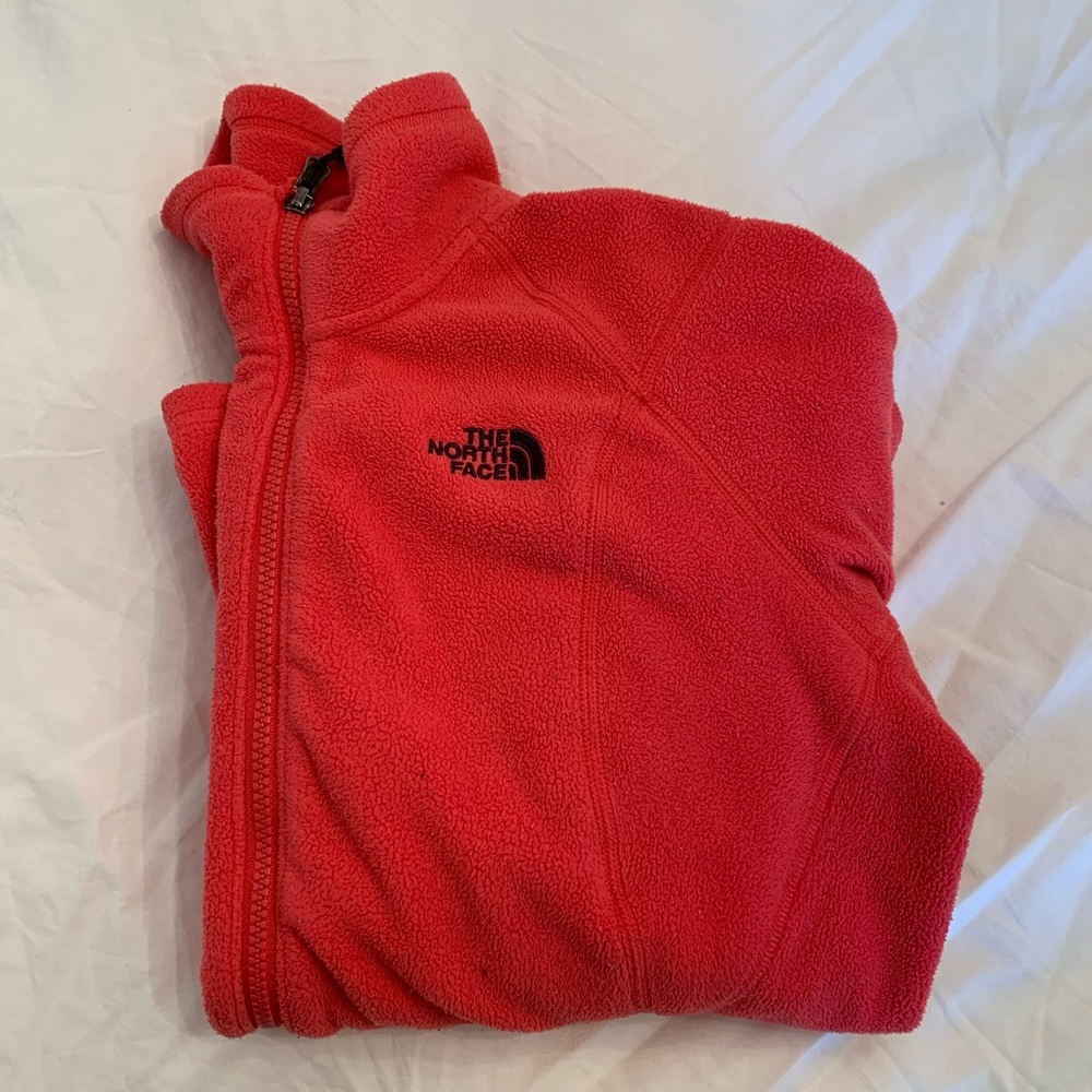 North Face zip up jacket